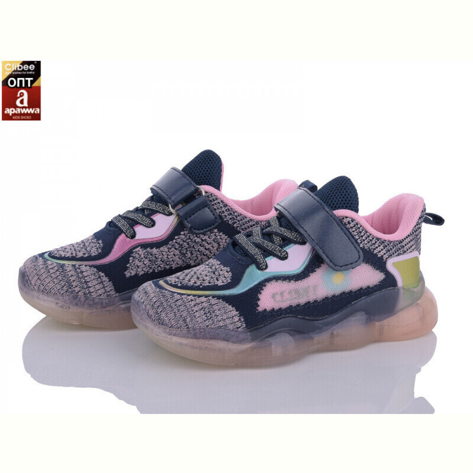 Кроссовки Clibee F31 d.blue-pink