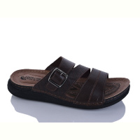 Шлепки Oscar 01-17 корич.к.