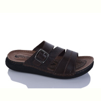 Шлепки Oscar 01-17 корич.к.