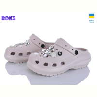Кроксы Roks 1410-2-6 беж