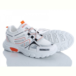 Кроссовки Class Shoes A190 бежево-бело-оранжевый