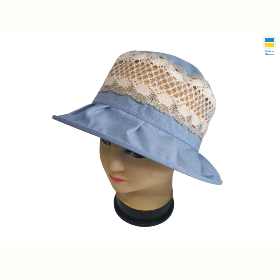 Шляпа Mabi 0776 блакитний