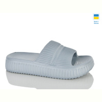 Шлепки DeMur W679 сірий