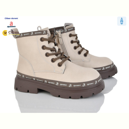 Ботинки Clibee-Doremi B5753-1 beige