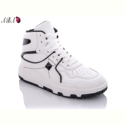 Кроссовки Aba BK72 white-black