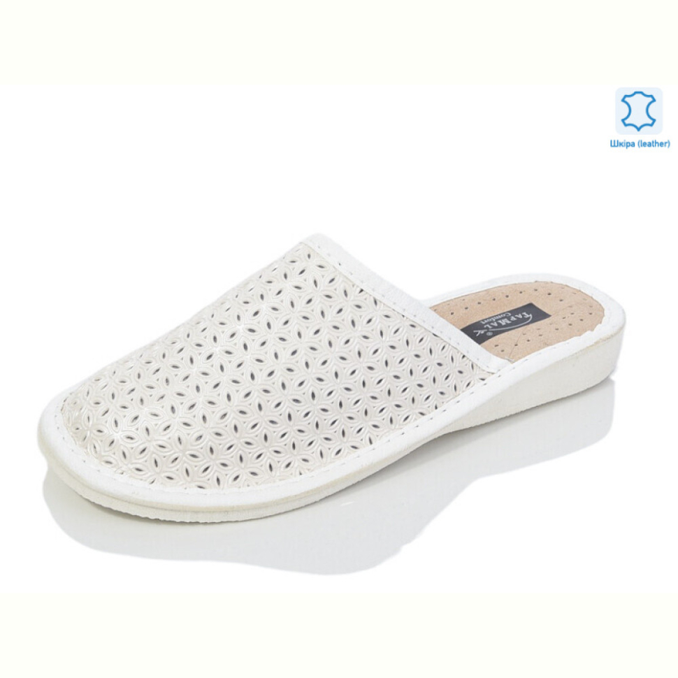 Шлепки Lot Shoes N001 білий