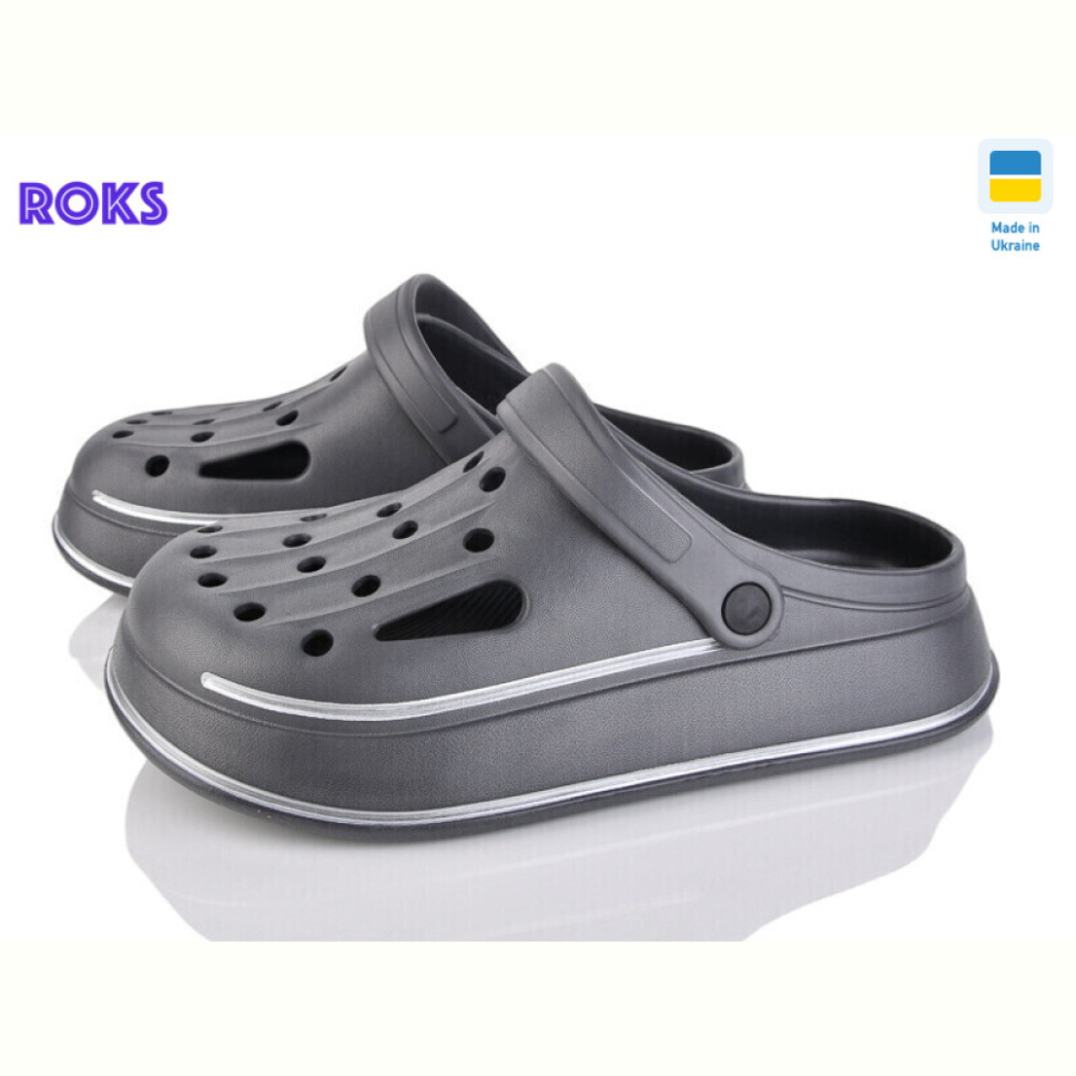 Кроксы Roks 252 графіт