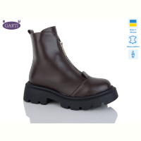 Ботинки Garti 307 корич шкіра байка