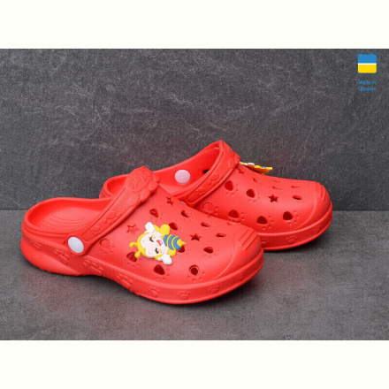Кроксы Golden Lion Крокс дит.червоний