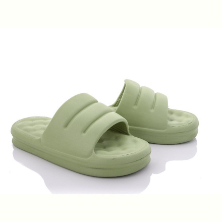 Шлепки Violeta W404 green
