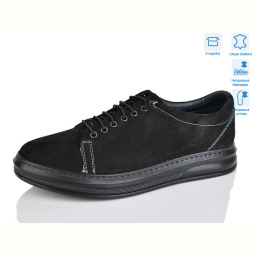 Кроссовки STT 01 black нубук