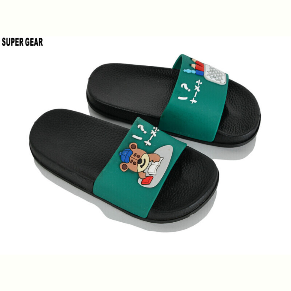 Шлепки Super Gear 00901-2 green