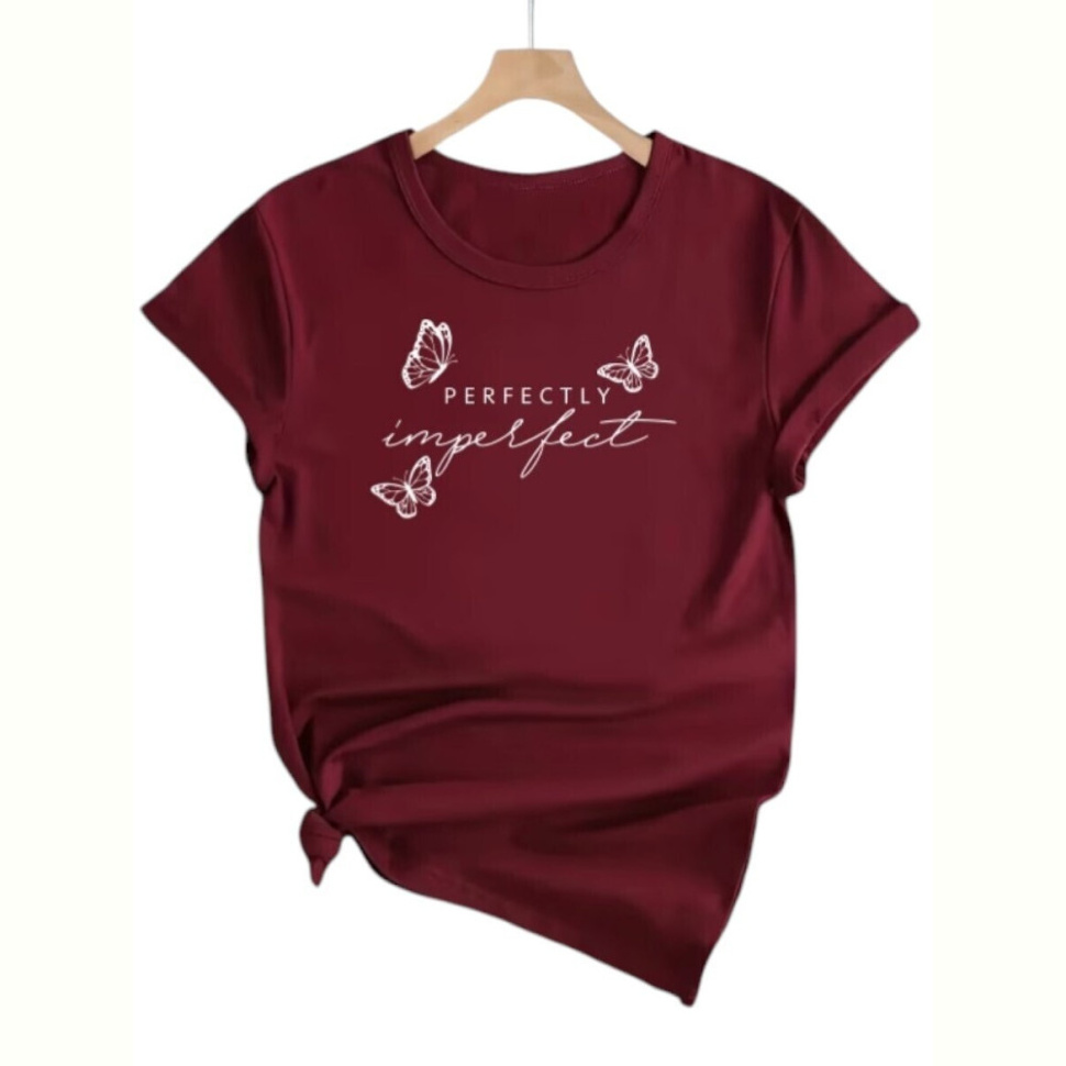 Футболка Riza 219 бордовий