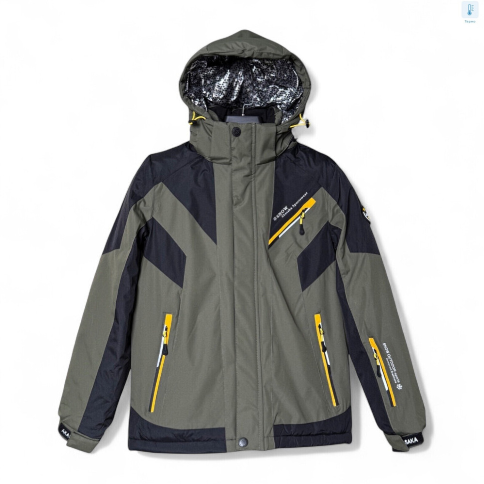 Куртка Audsa BS23127-10 khaki підліток