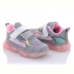 Кроссовки Clibee F31 grey-pink