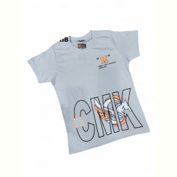 Футболка Kids-modnik 110220 св.сірий