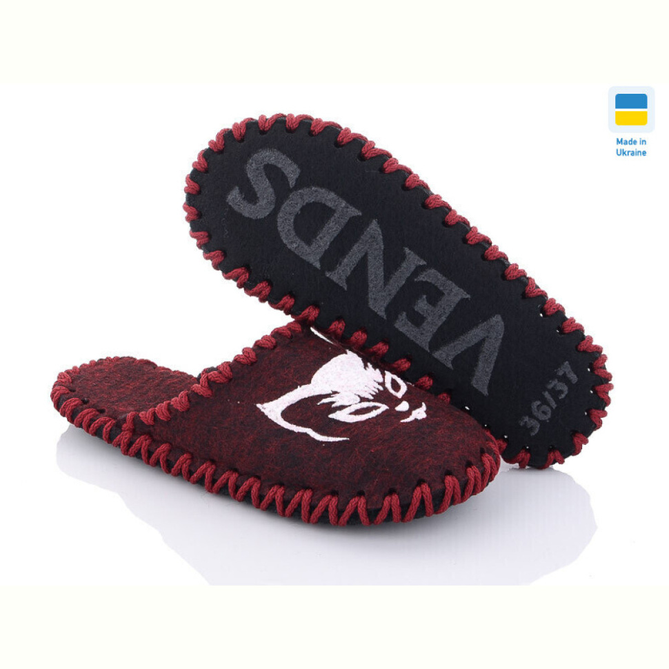 Тапки Active 218W бордовий