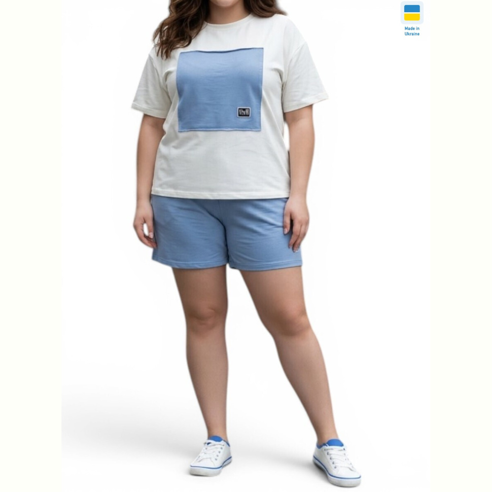 Костюм Sport style 10269 блакитний