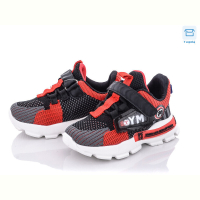 Кроссовки Victoria FB267 black-red