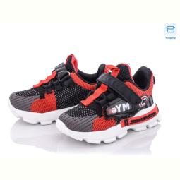 Кроссовки Victoria FB267 black-red