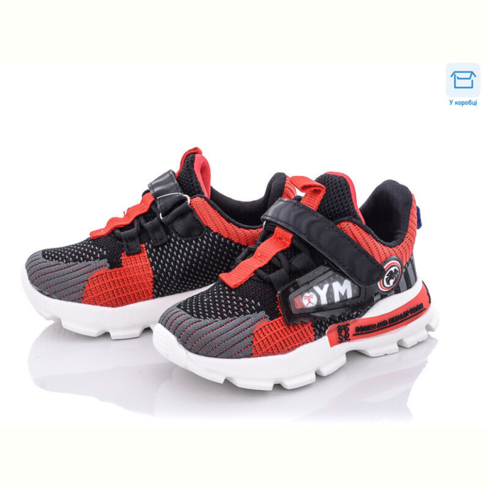 Кроссовки Victoria FB267 black-red