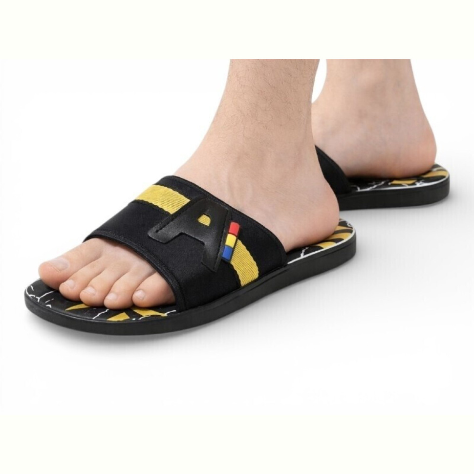 Шлепки Obuvok S28 yellow (98741)