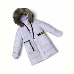 Куртка Kids-modnik 88-155 бузковий
