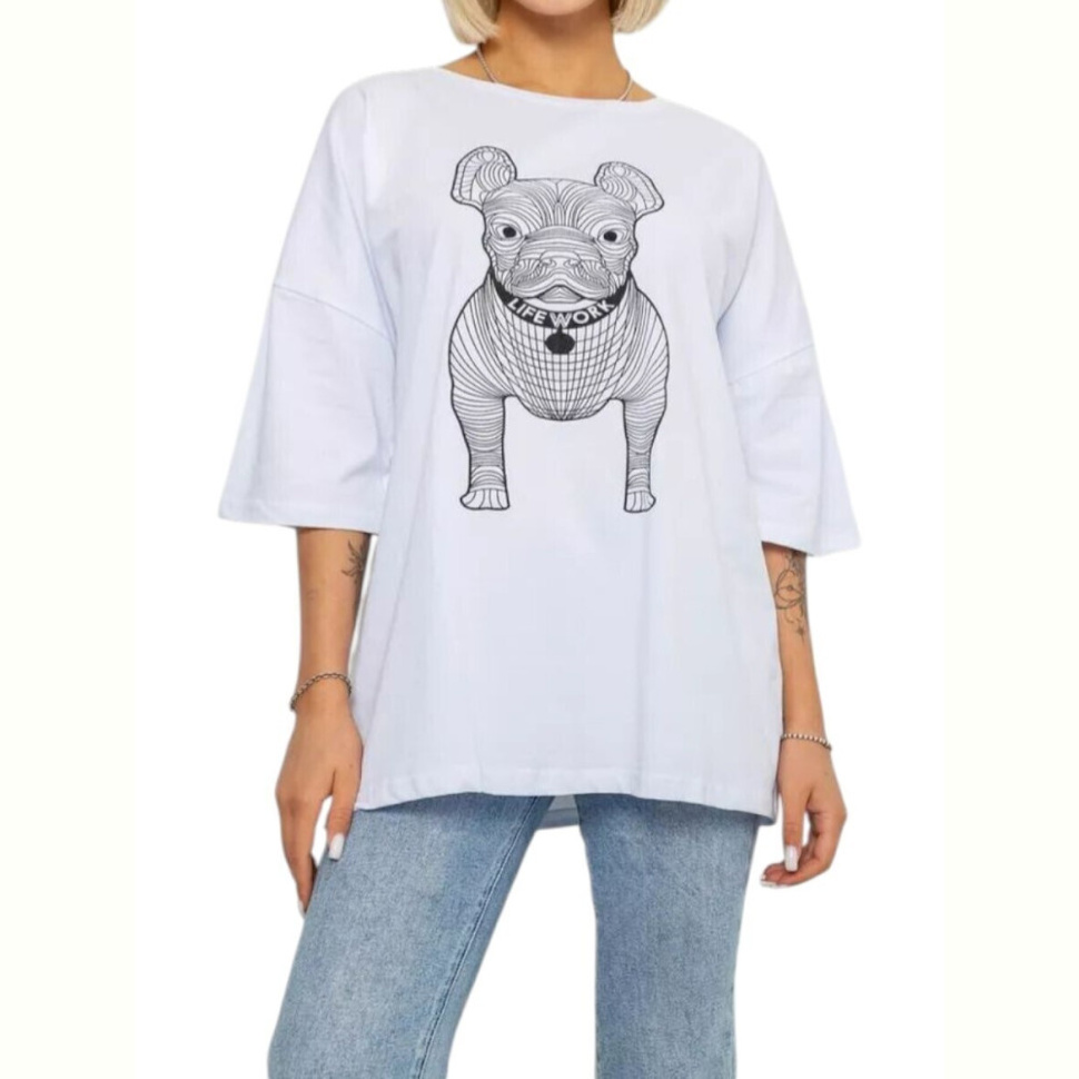 Футболка Massmag 3008 білий