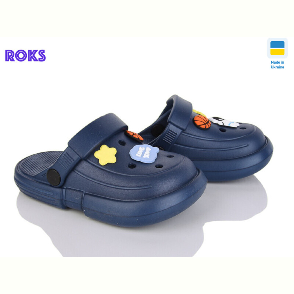 Кроксы Roks 313 т.синій Кроксы Roks 313 т.синій