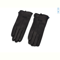 Перчатки RuBi X4 black шкіра олень вовна