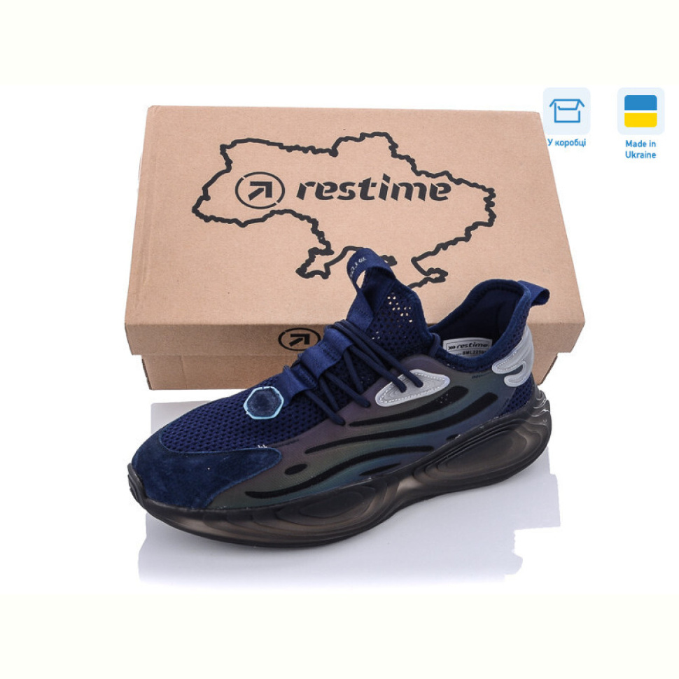 Кроссовки Restime BML22598 navy Кроссовки Restime BML22598 navy