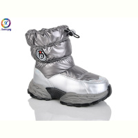 Дутики Леопард C11 silver