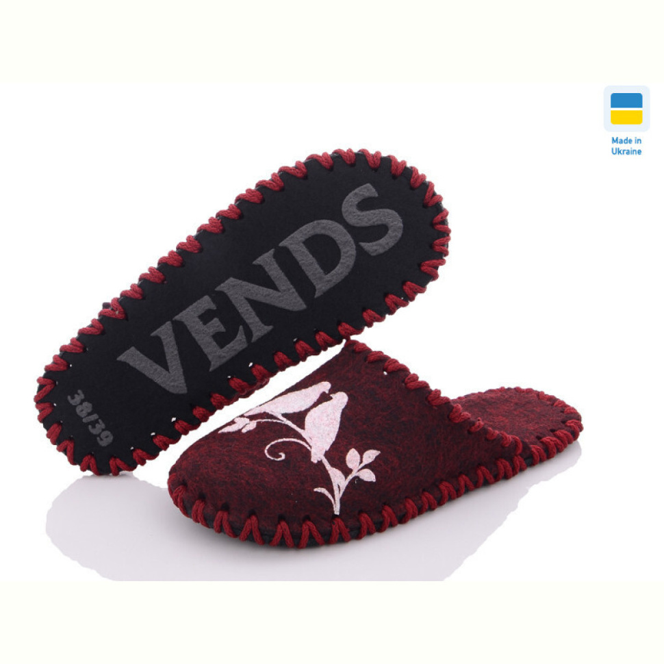 Тапки Active 295W бордо