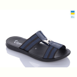 Шлепки DeMur TRK H blue-black