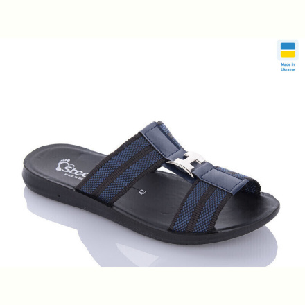 Шлепки DeMur TRK H blue-black