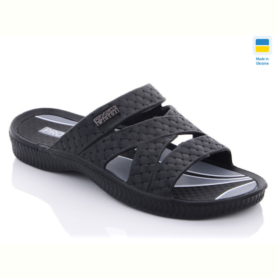 Шлепки Progress Прогресс М229 черные