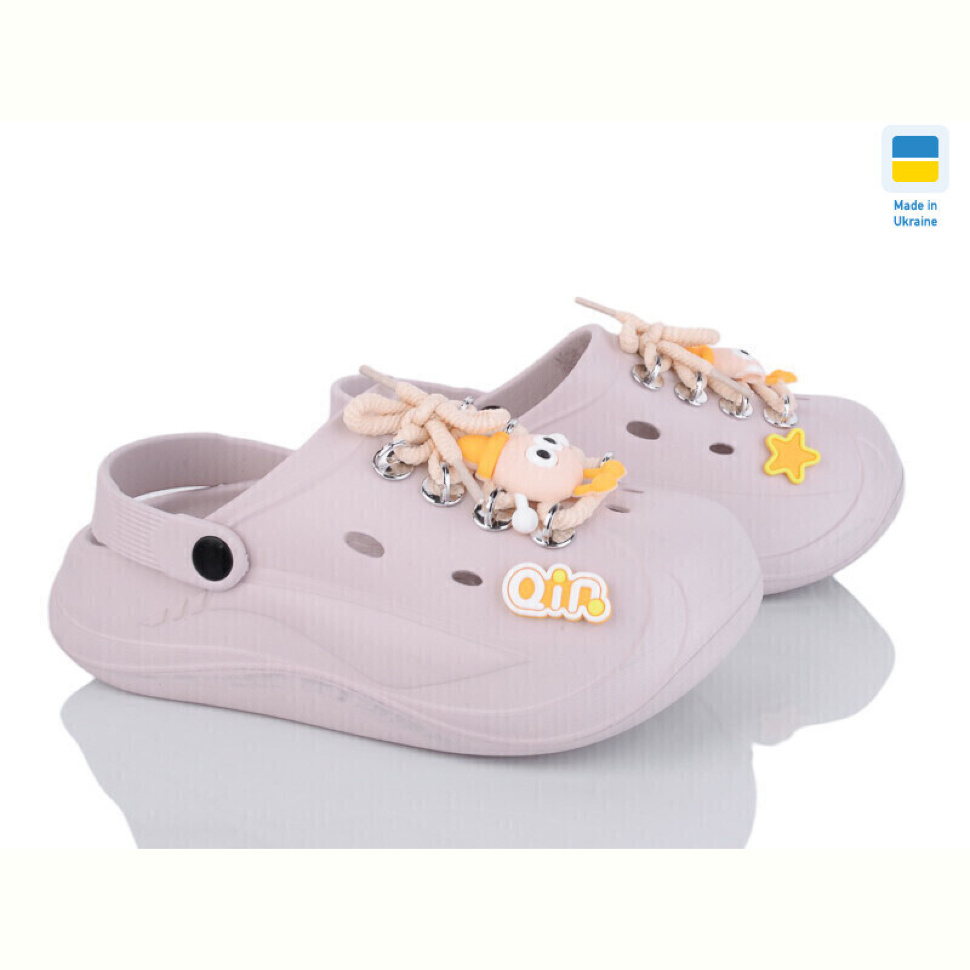 Кроксы Golden Lion 160 бежевий Кроксы Golden Lion 160 бежевий