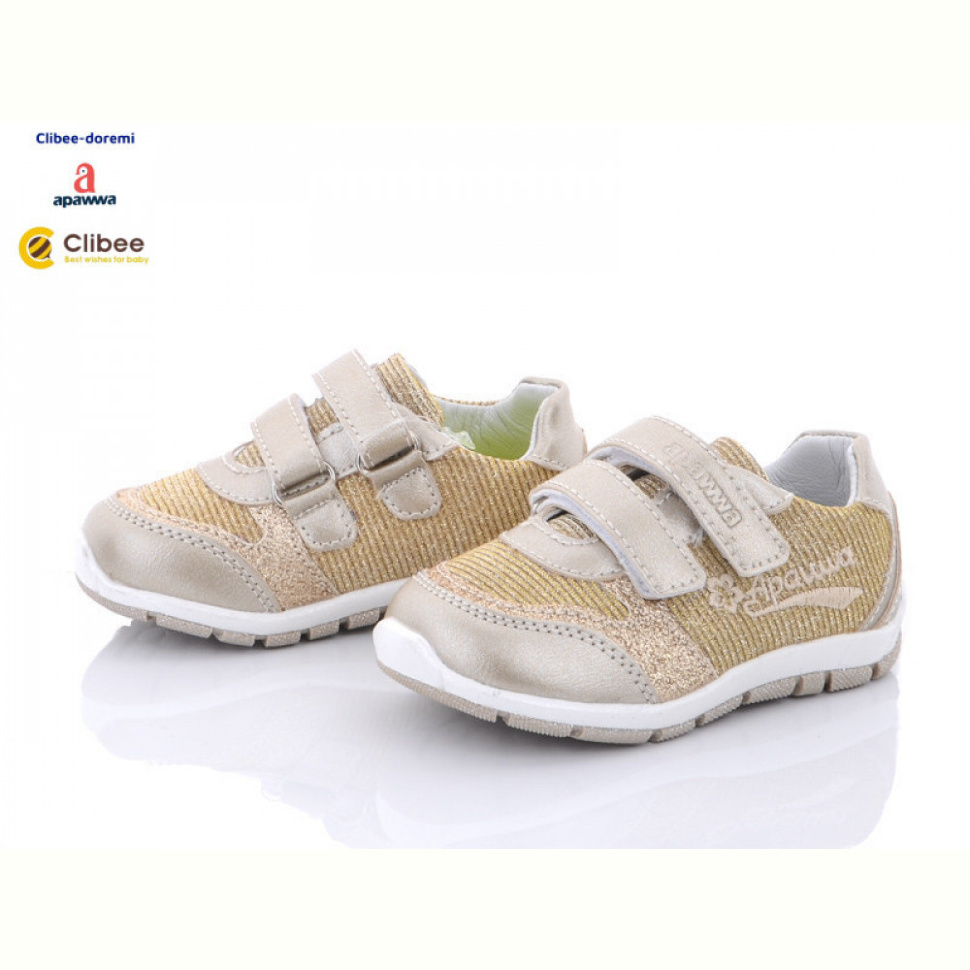Кроссовки Clibee-Doremi G09-1 gold
