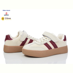 Кроссовки Clibee-Doremi LC823 beige-wine
