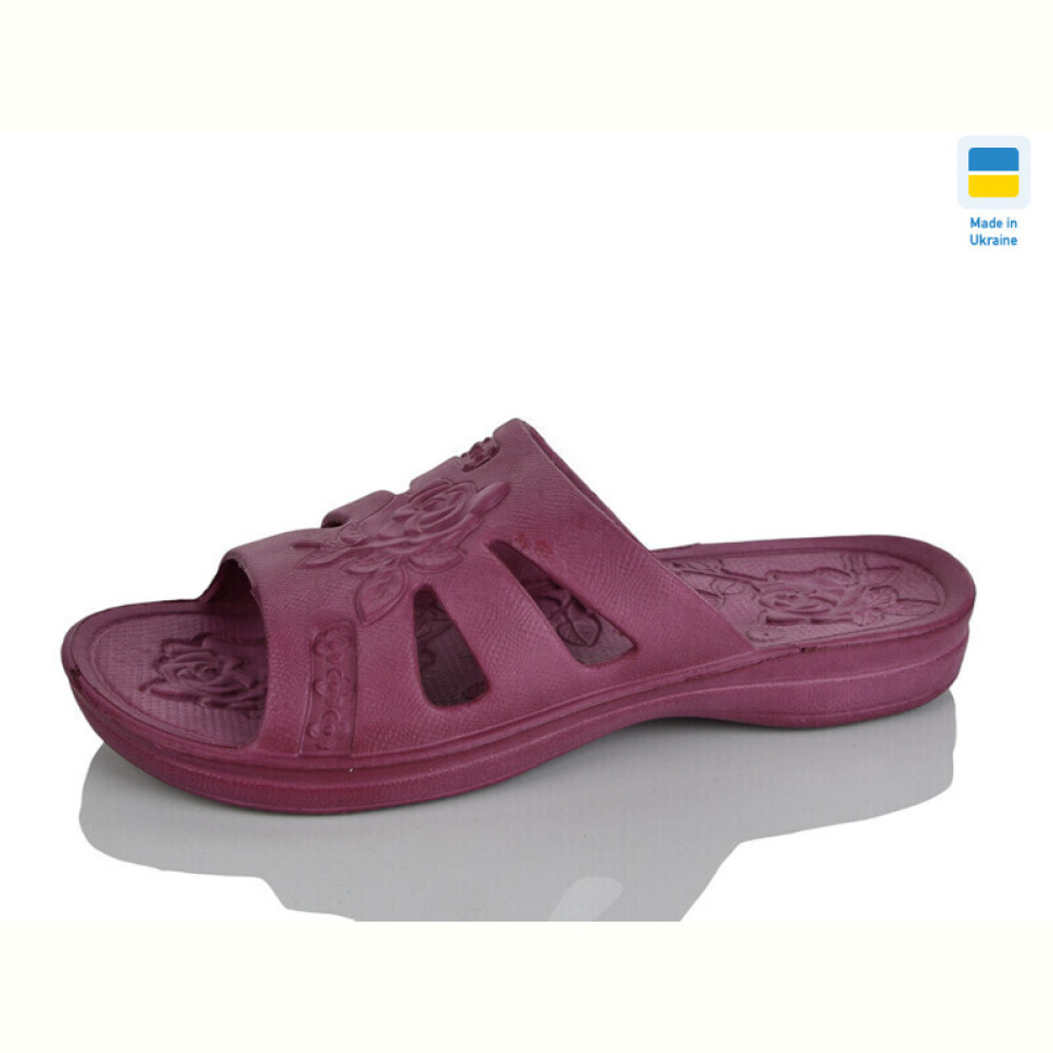 Шлепки Alex 033 бордо