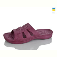 Шлепки Alex 033 бордо