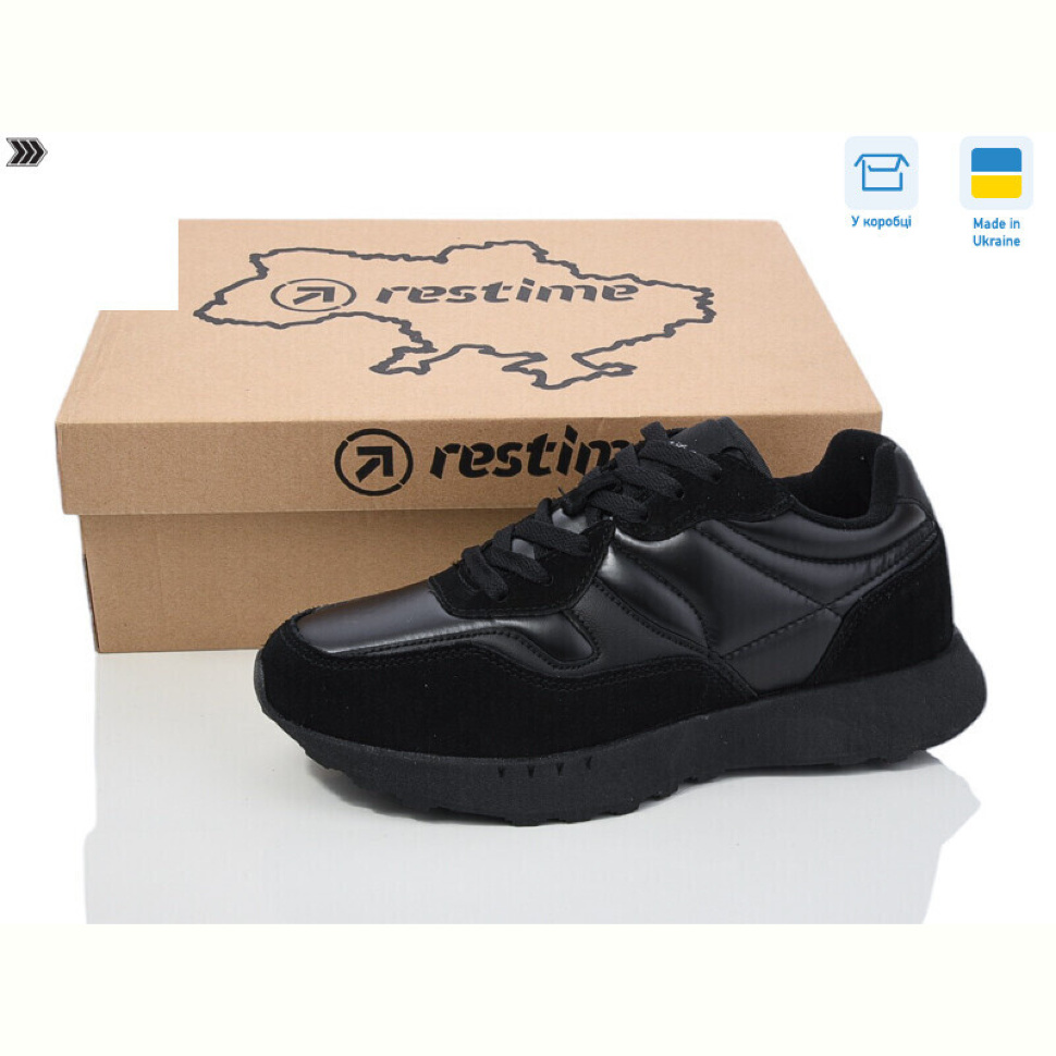 Кроссовки Restime JW024375 black