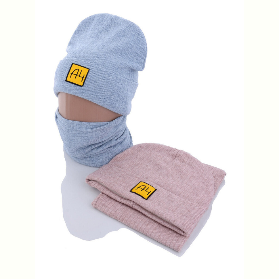 Шапка Red Hat KA315 комплект mix фліс