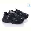 Кроссовки Violeta 136-25 black світловідбивач