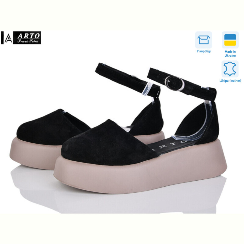 Босоножки ARTO 201 чорний з.