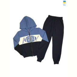 Спортивный костюм LiMa 2405 black-blue (128-152)