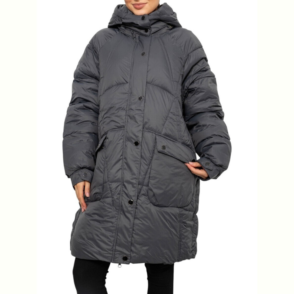 Куртка Obuvok 2022-51 (12016) grey БАТАЛ