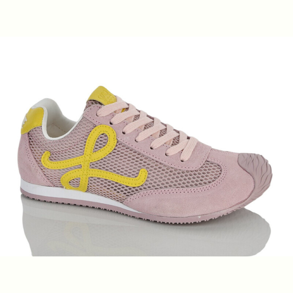 Кроссовки Violeta B2990-14 pink-yellow