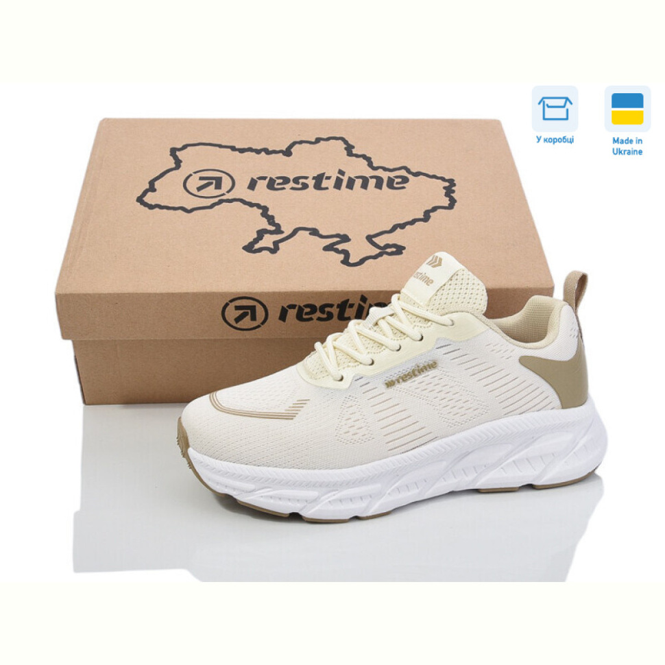 Кроссовки Restime RWL25540 beige