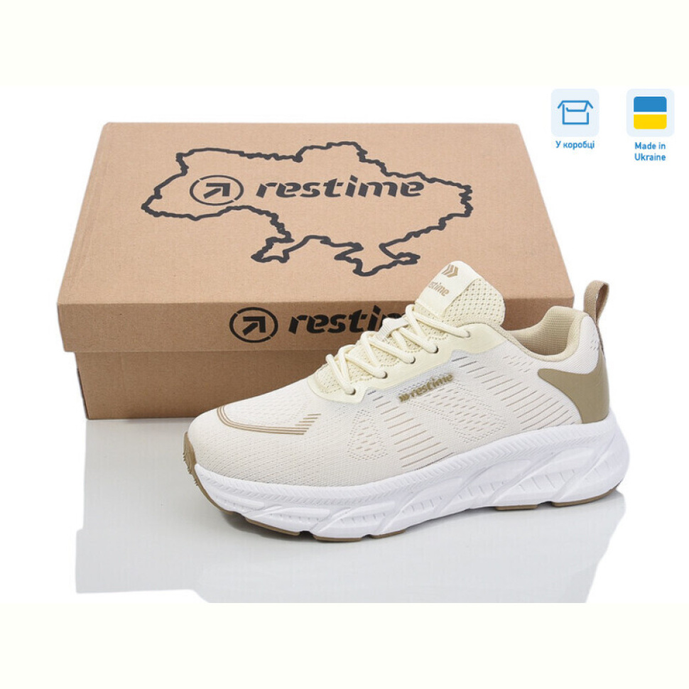 Кроссовки Restime RWL25540 beige